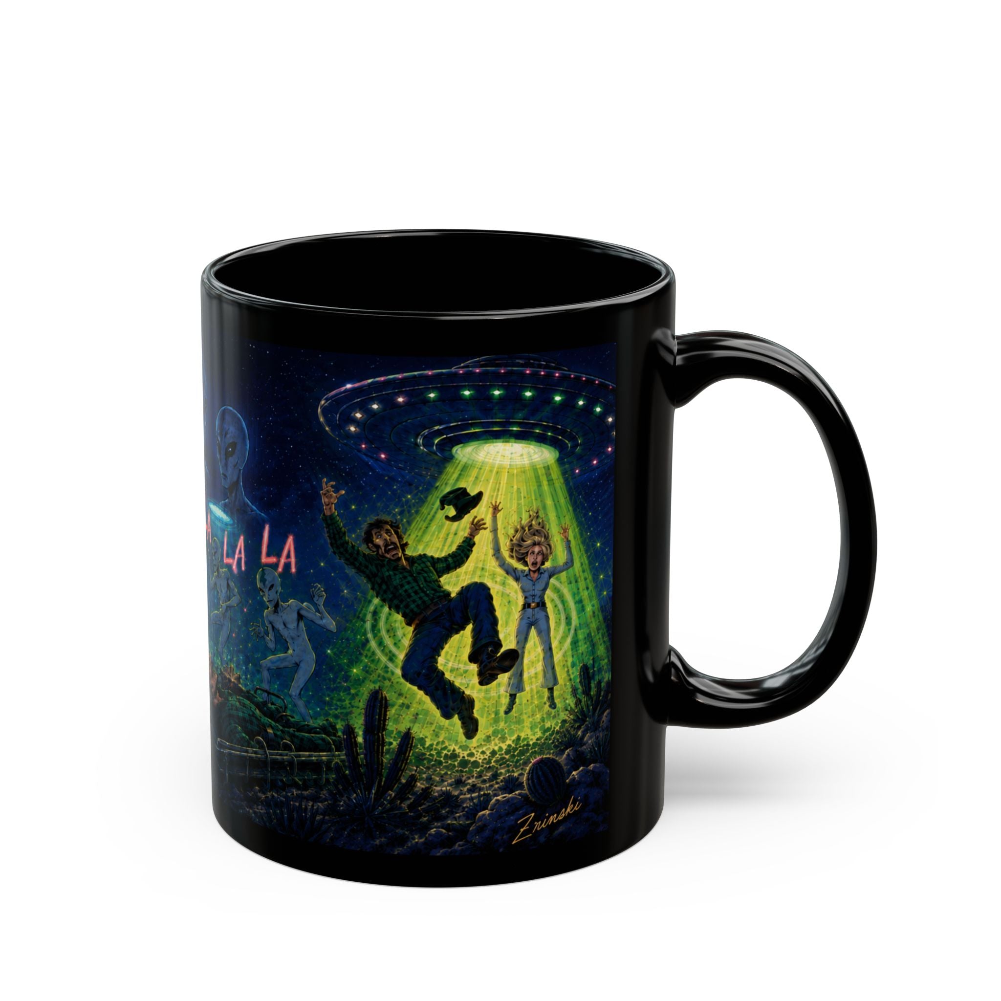 Alien Abduction Mug