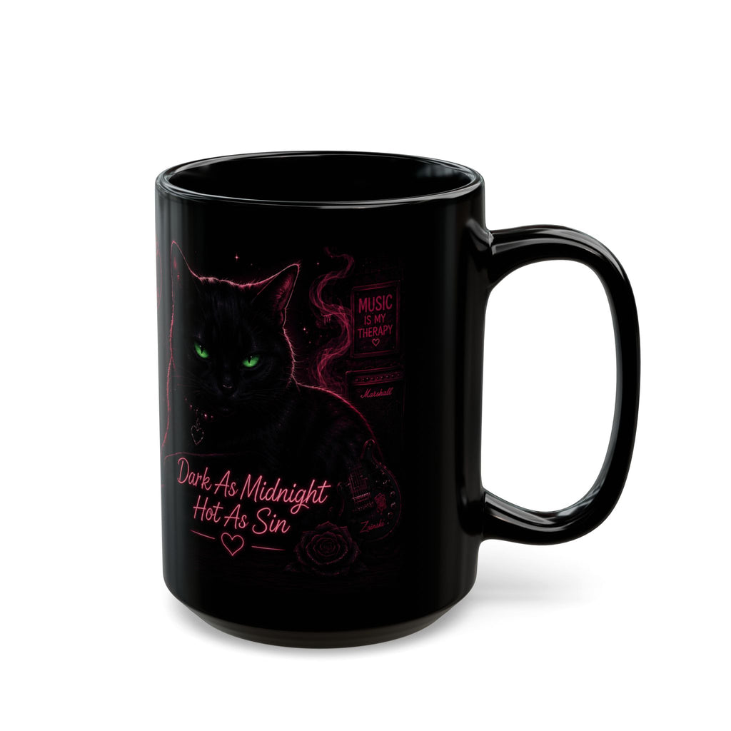 Dark As Midnight Mug