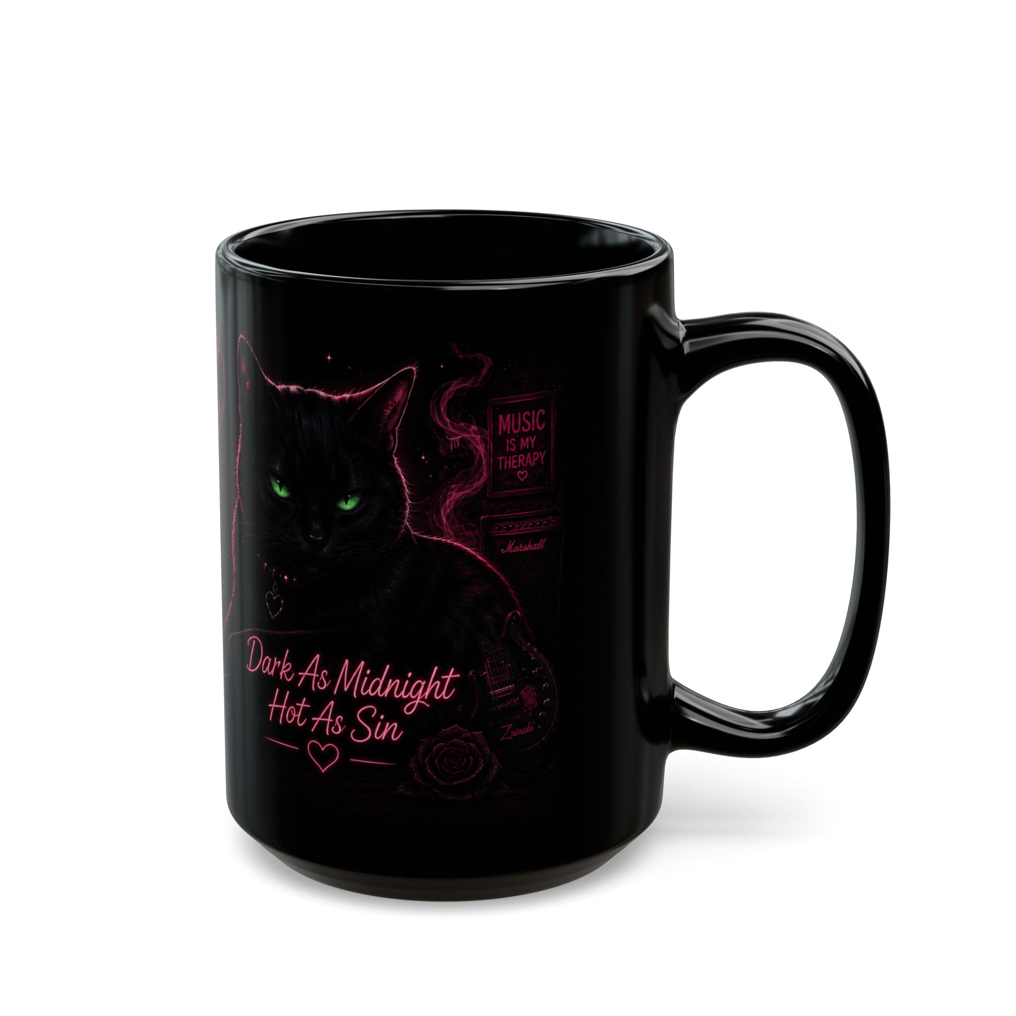 Dark As Midnight Mug