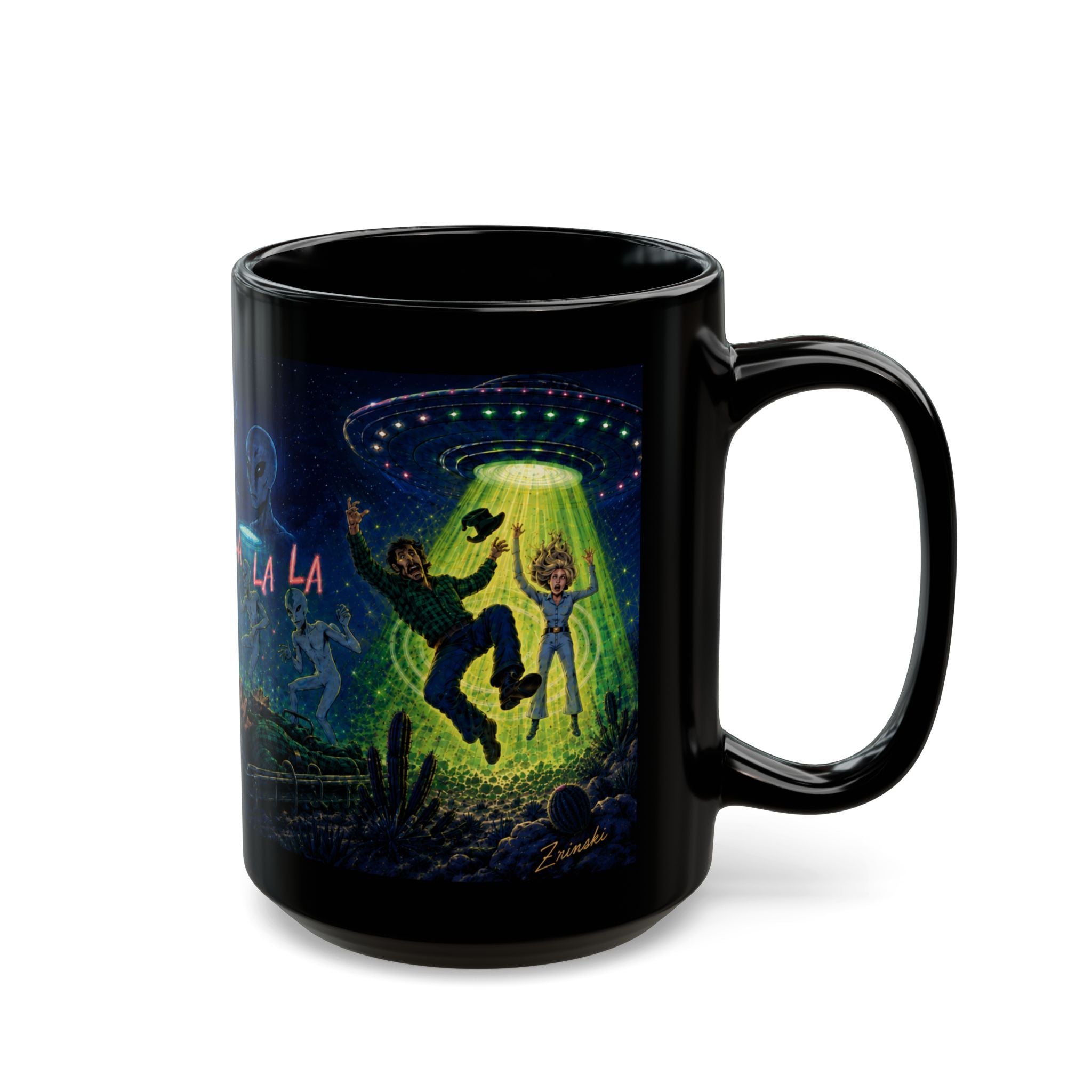 Alien Abduction Mug