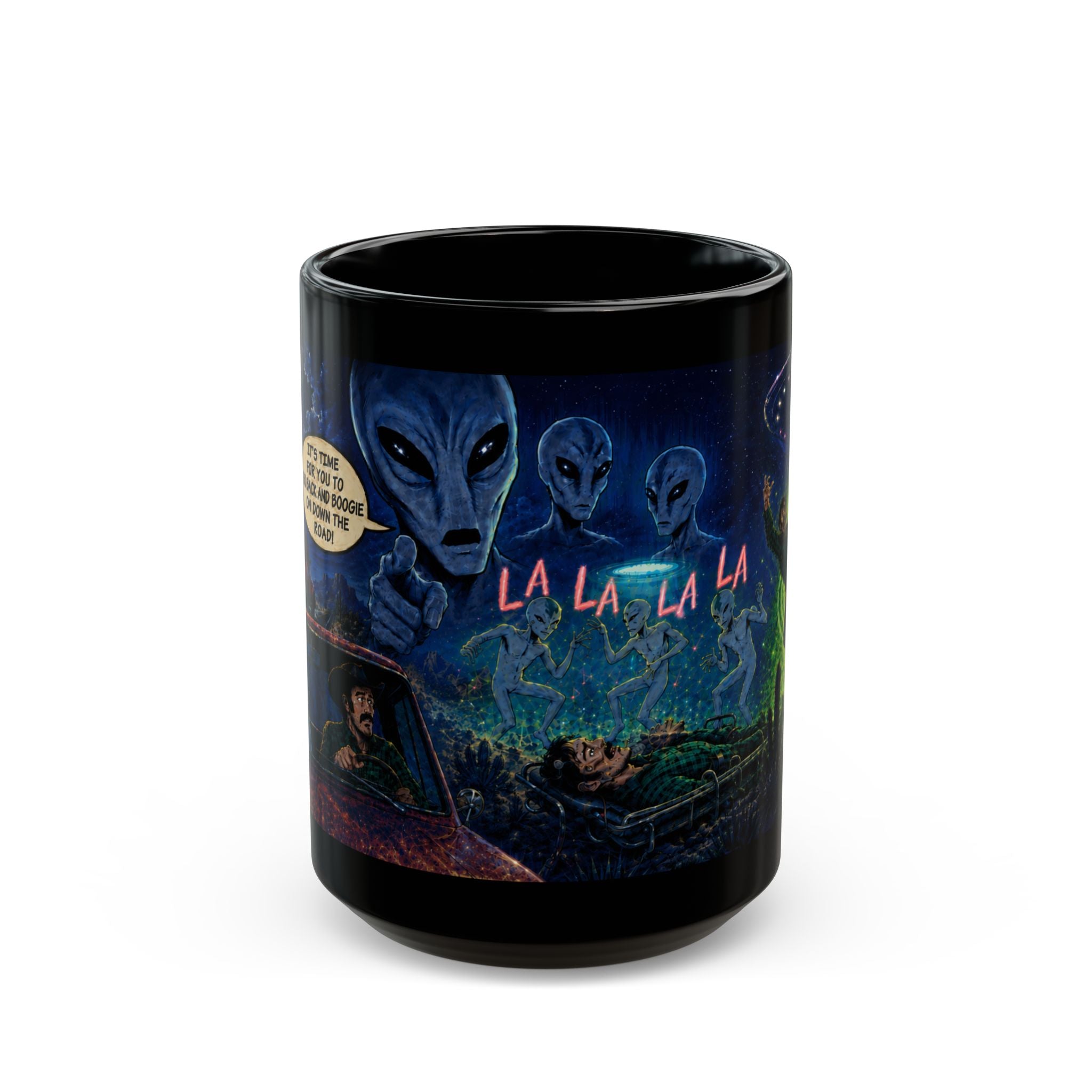 Alien Abduction Mug