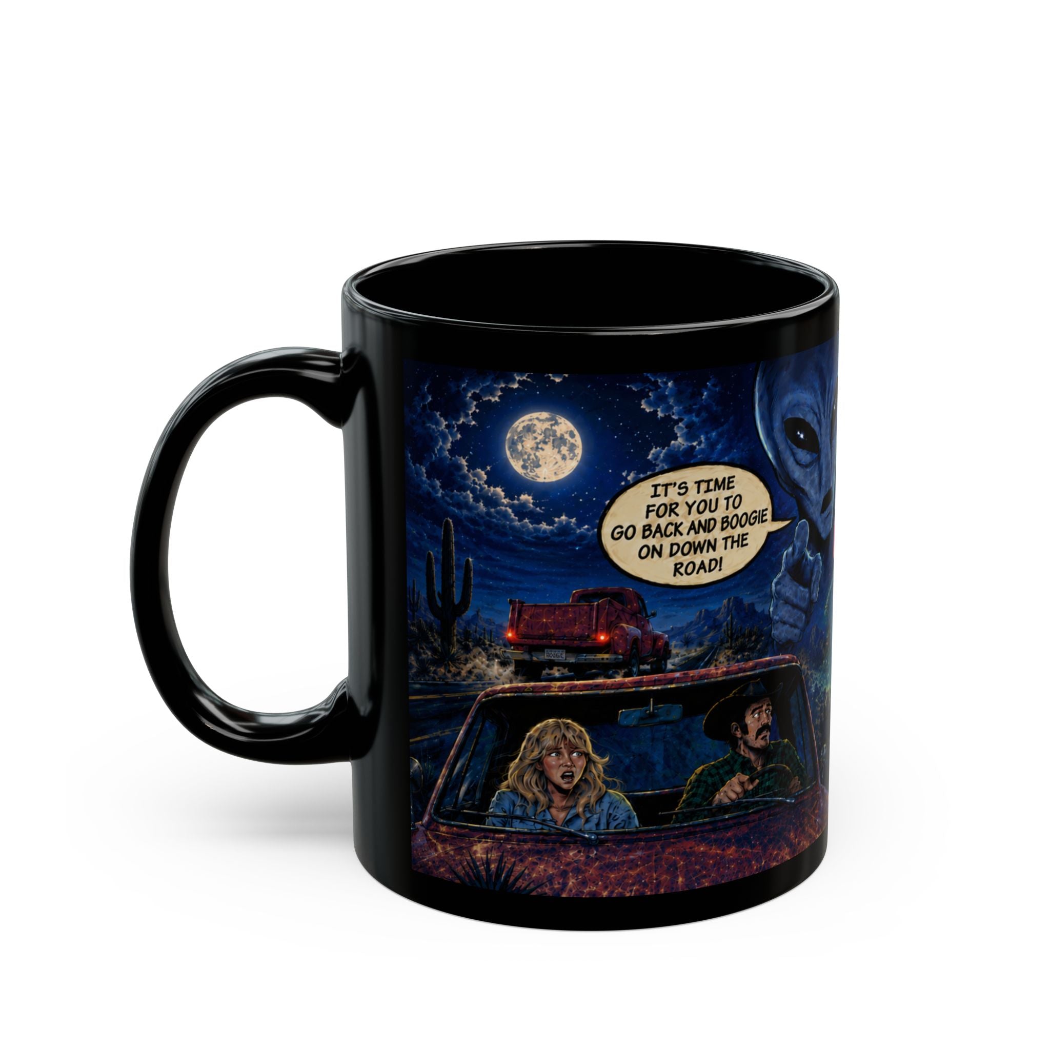 Alien Abduction Mug
