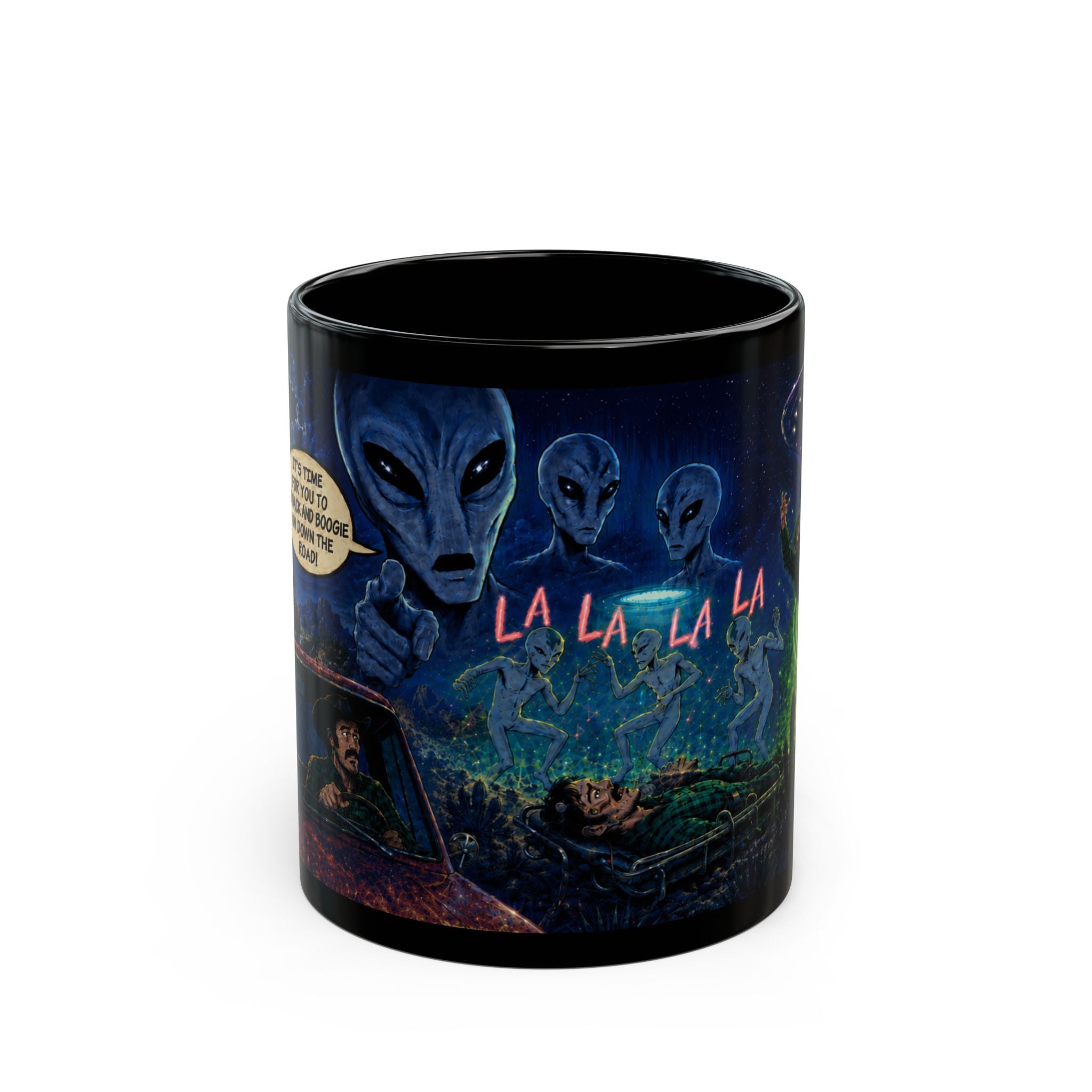 Alien Abduction Mug