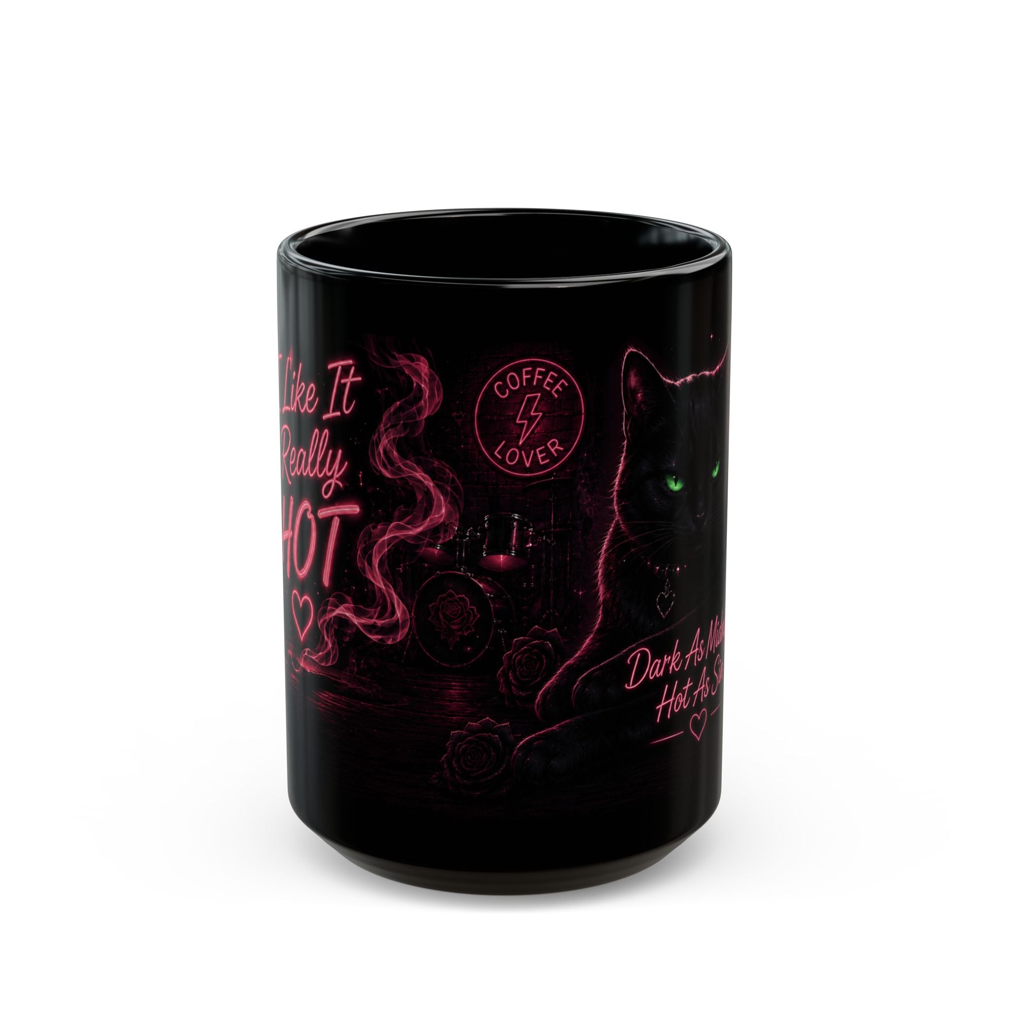 Dark As Midnight Mug
