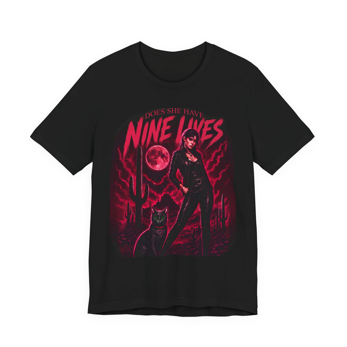 Nine Lives Femme Fatale Tee