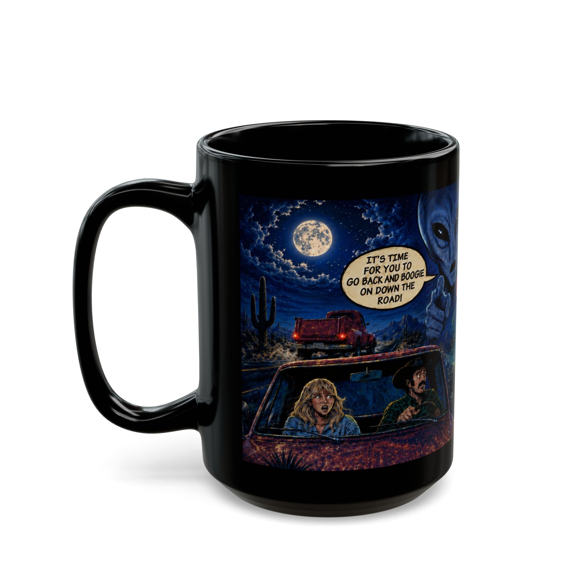 Alien Abduction Mug